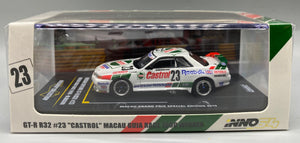 inno64 Nissan Skyline GT-R R32 23 "Castrol" Macau Guia Race 1990 Winner