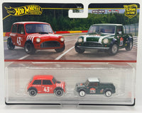 Hot Wheels 2 Pack Morris Mini & '67 Austin Mini Pickup
