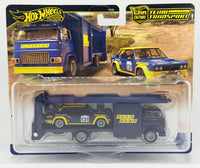 Hot Wheels Team Transport Fiat 131 Abarth & Second Story Lorry
