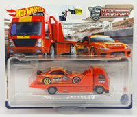 Hot Wheels Team Transport Nissan Silvia (S15) & Aero Lift
