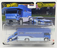 Hot Wheels Team Transport Ford Capri GR5 & Fleet Flyer
