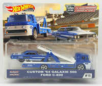Hot Wheels Team Transport Custom '64 Galaxie 500 & Ford C-800
