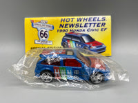 Hot Wheels 33rd Annual Collectors Convention Newsletter 1990 Honda Civic EF
