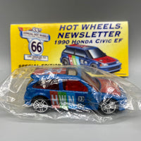 Hot Wheels 33rd Annual Collectors Convention Newsletter 1990 Honda Civic EF
