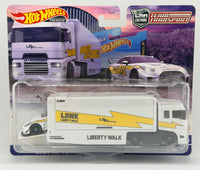 Hot Wheels Team Transport LB Silhouette GT Nissan 35GT RR Ver.2 & Flipside Hauler
