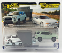 Hot Wheels Team Transport '89 Toyota Supra & '18 Toyota 4Runner
