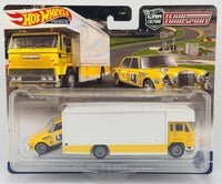 Hot Wheels Team Transport Mercedes Benz 300 SEL 6.8 AMG & Fleet Flyer
