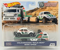 Hot Wheels Team Transport VW Volkswagen "Baja Bug" & Wide Open
