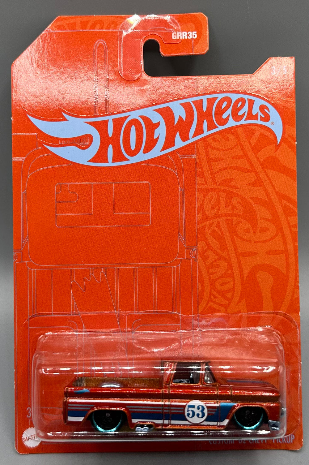 Hot Wheels 53rd Anniversary Custom '62 Chevy Pickup