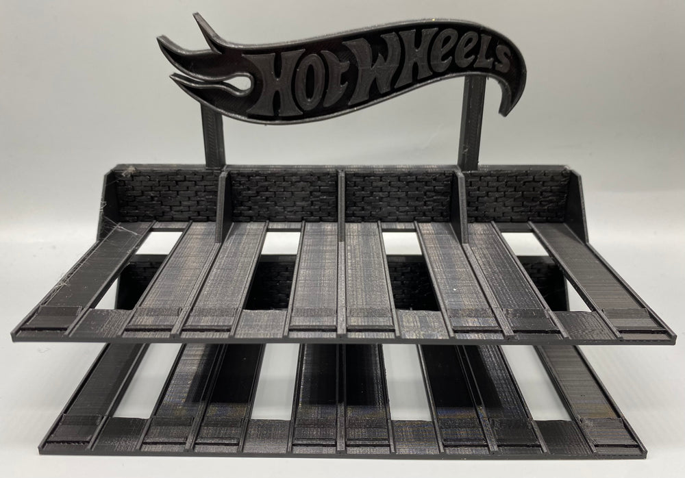 Hot Wheels 8 Car Display Stand Black