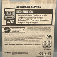 Hot Wheels Target Red Edition Delorean Alpha5
