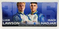 Hot Wheels 2025 Formula 1 2 Pack Visa Cash App Racing Bulls Formula One Team Isack Hadjar & Liam Lawson
