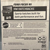 Hot Wheels Kroger Store Exclusive Ford Focus RS