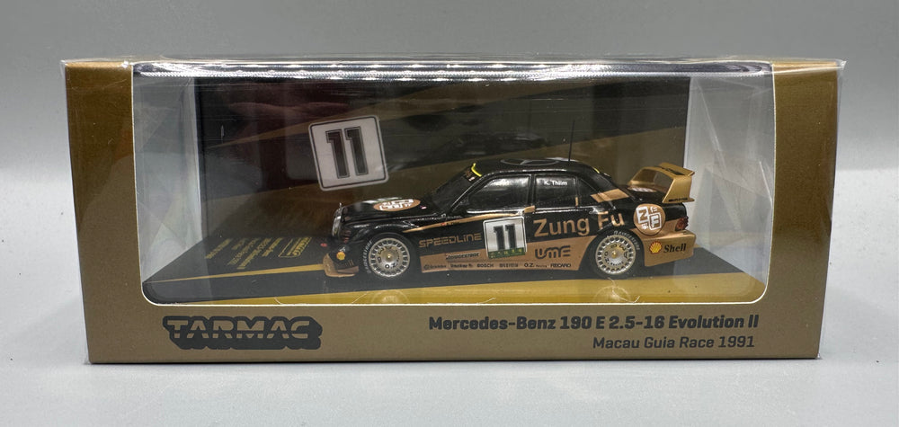 Tarmac Works Mercedes Benz 190 E 2.5 16 Evolution II Macau Guia Race 1991
