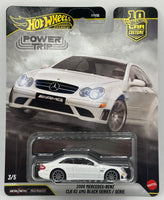 Hot Wheels Power Trip 2008 Mercedes Benz CLK 63 AMG Black Series
