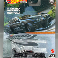 Hot Wheels Mountain Drifters Liberty Walk LB ER34 Super Silhouette Nissan Skyline