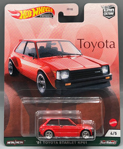 Hot Wheels Toyota Starlet (KP61)