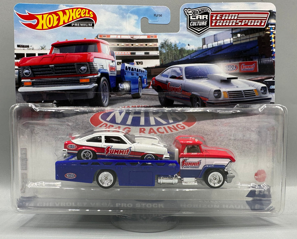 Hot Wheels Team Transport '74 Chevrolet Vega Pro Stock & Horizon Hauler
