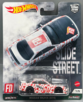 Hot Wheels Slide Street Nissan Silvia (S14)
