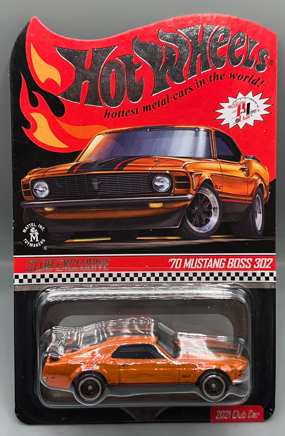 Hot Wheels RLC Club Exclusive '70 Ford Mustang Boss 302