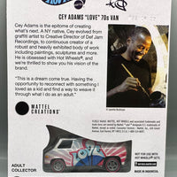 Hot Wheels X Cey Adams "Love" 70s Van