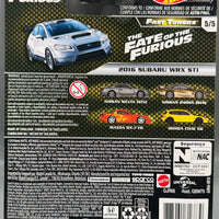 Hot Wheels Fast & Furious Fast Tuners Subaru WRX STi
