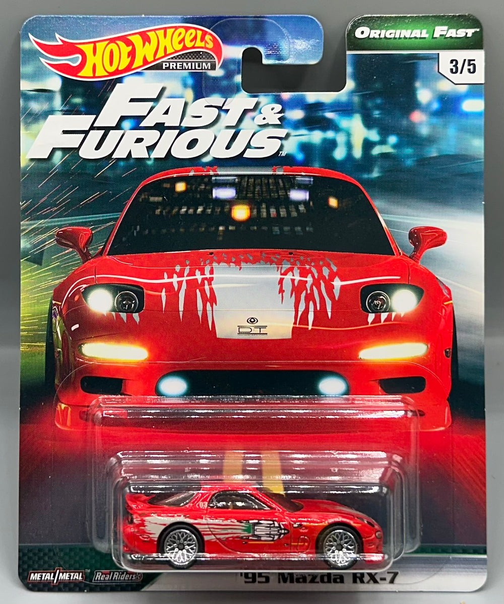 Hot Wheels Fast & Furious Original Fast '95 Mazda RX-7