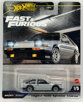 Hot Wheels Fast & Furious Toyota AE86 Sprinter Trueno
