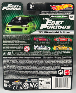 Hot Wheels Fast & Furious Original Fast '95 Mitsubishi Eclipse