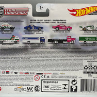 Hot Wheels Team Transport Custom Corvette Stingray Coupe & Fleet Flyer