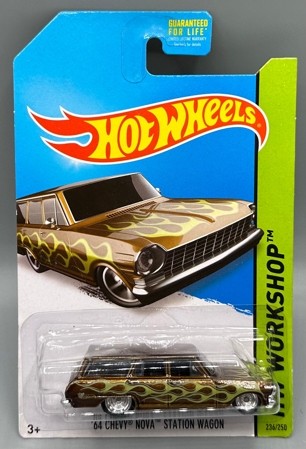 Hot Wheels Super Treasure Hunt '64 Chevy Nova Station Wagon