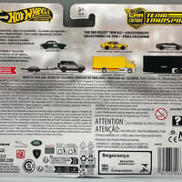 Hot Wheels Team Transport Jaguar MK1 & 2023 Land Rover Defender 110