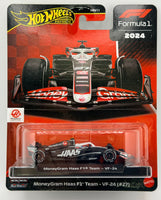 Hot Wheels 2025 Formula 1 MoneyGram Haas F1 Team VF-24
