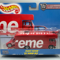 Hot Wheels Team Transport Supreme '92 BMW M3 & Fleet Flyer