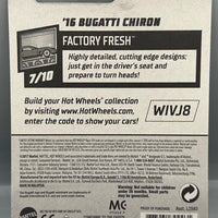 Hot Wheels Zamac '16 Bugatti Chiron
