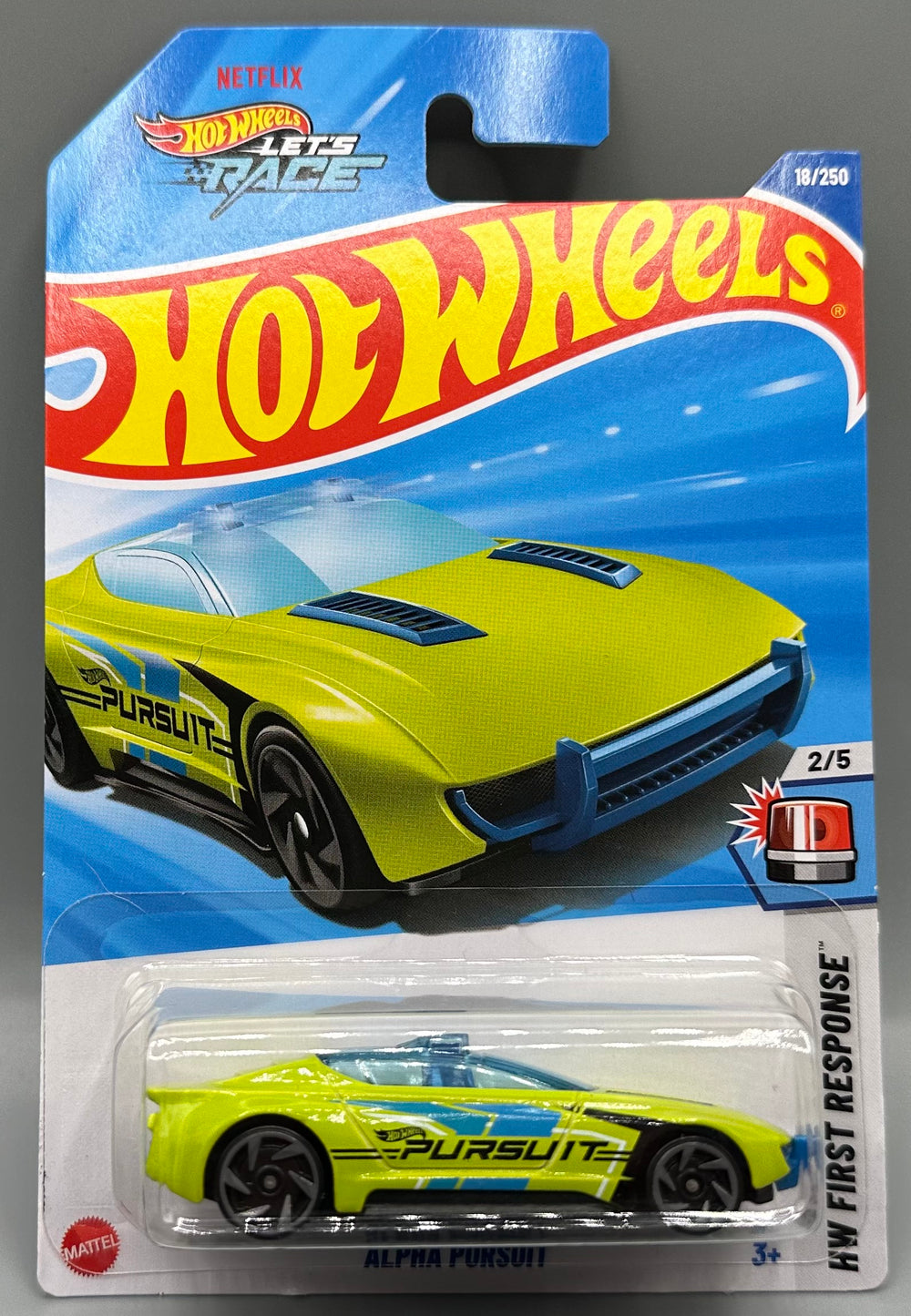 Hot Wheels Netflix Let's Race Alpha Pursuit