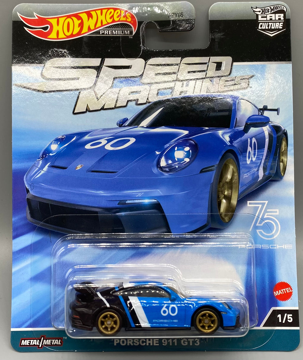 Hot Wheels Speed Machines Porsche 911 GT3