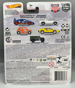 Hot Wheels British Horse Power Mclaren F1 GTR