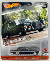 Hot Wheels Modern Classics '72 Mercedes Benz 280 SEL 4.5
