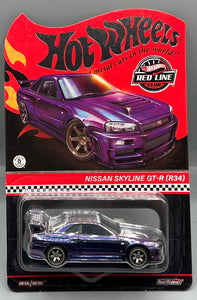 Hot Wheels Red Line Club Nissan Skyline GT-R (R34)