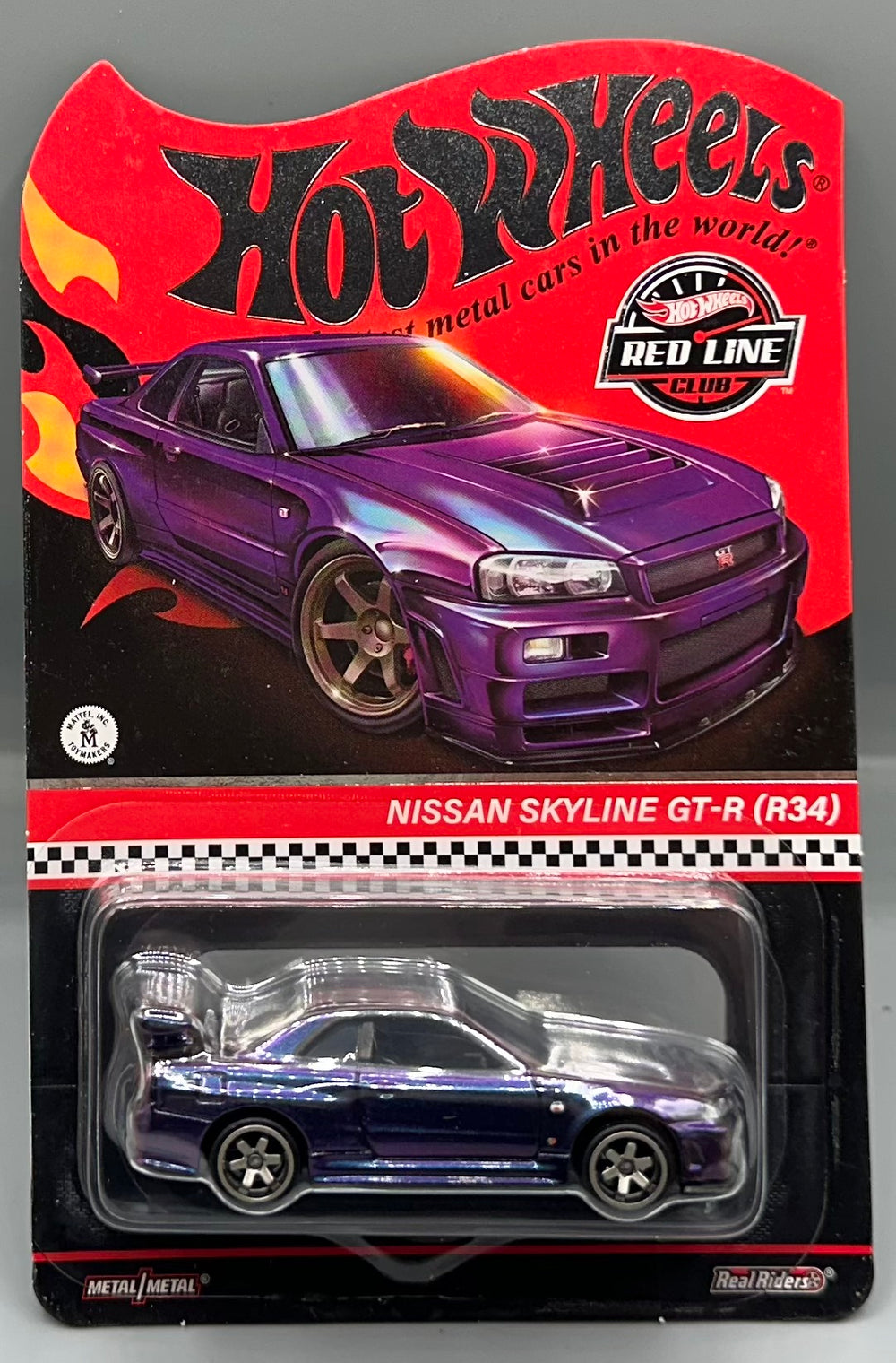 Hot Wheels Red Line Club Nissan Skyline GT-R (R34)
