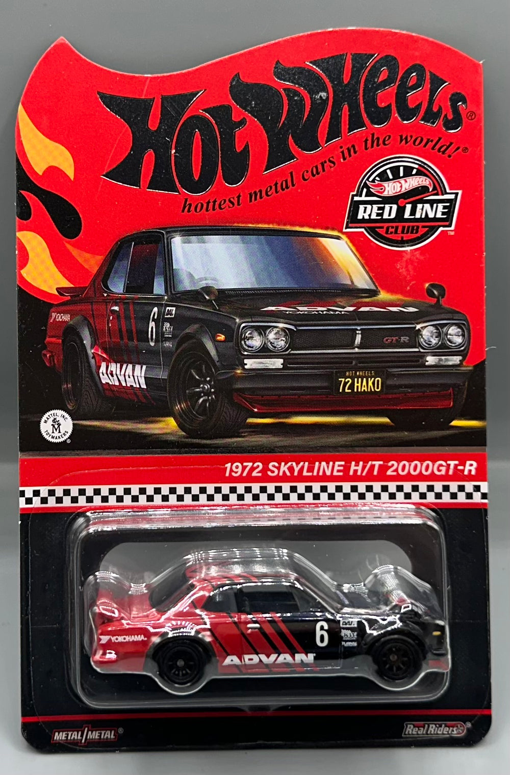 Hot Wheels RLC 1972 Nissan Skyline H/T 2000GT-R