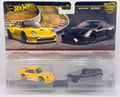 Hot Wheels 2 Pack Porsche 992 GT2 & Porsche 718 Cayman GT4
