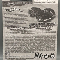 Hot Wheels Arkham Asylum Batmobile