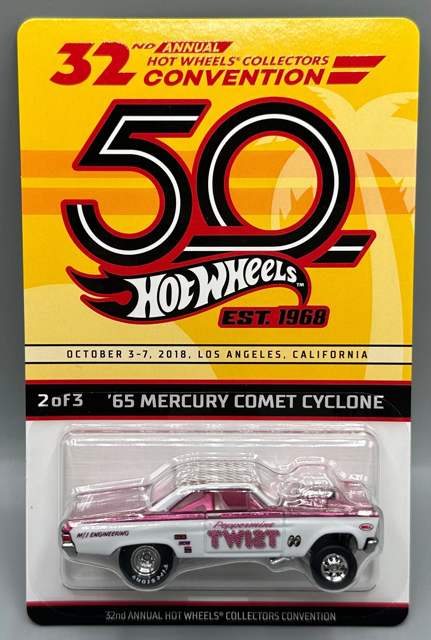 65 Mercury Comet Cyclone 50周年記念 Amazon.com: Hot Wheels '65 Mercury Comet Cyclone American