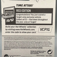 Hot Wheels Target Red Edition Time Attaxi