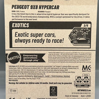 Hot Wheels Peugeot 9X8 Hypercar