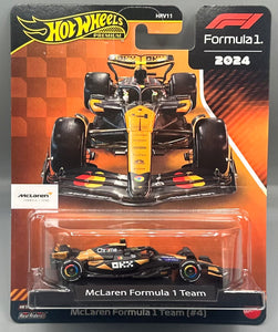 Hot Wheels 2024 Mclaren Formula 1  Team (No.4)
