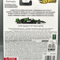 Hot Wheels 2024 Kick Sauber Formula 1 Team (no.24)
