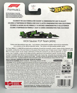 Hot Wheels 2024 Kick Sauber Formula 1 Team (no.24)